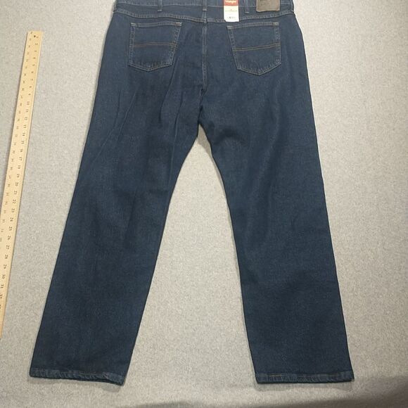 Wrangler Authentics Men's SZ 46x30 ZM1AF Regular Fit Flex Jeans. - Picture 7 of 10